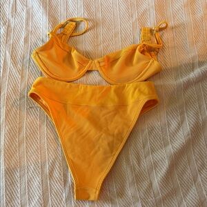 Small Yellow Bikini Set